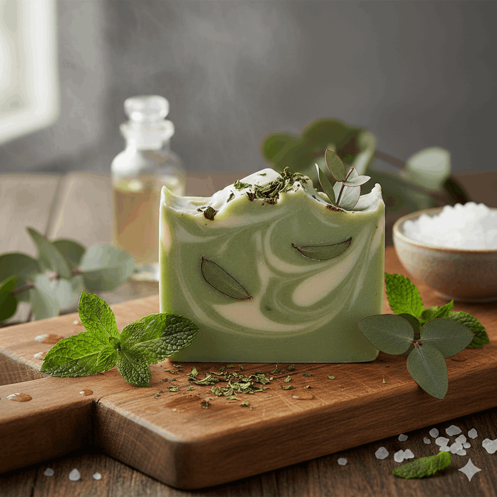 Peppermint and Eucalyptus Oils
